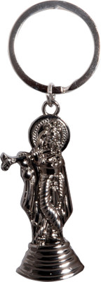 

Dealfinity Krishna Playing Bansuri DKYCN628 Key Chain(Silver)