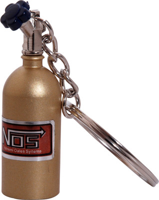 

Oyedeal Kycn676 Nos Mini Nitrous Oxide Bottle Key Chain(Gold)