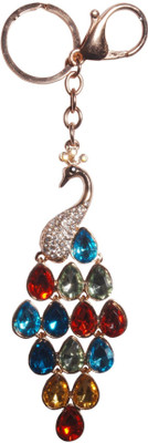 

Oyedeal Studded Peacock KYCN213 Locking Key Chain(Multicolor)