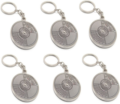 NCC NCC363 Set of 6- Date Perpetual with Calendar up-to 50 Years Key Chain Key Chain
