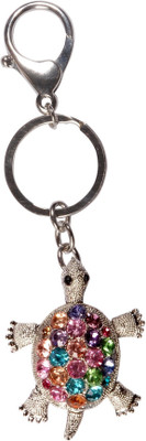 

Oyedeal Studded Stone Colorful Turtle Locking Key Chain(Multicolor)