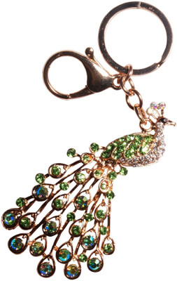 

Oyedeal Studded Peacock KYCN214 Locking Key Chain(Multicolor)