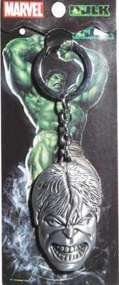 

Spot Dealz SDL439 Angry Hulk face full metal key chain Key Chain
