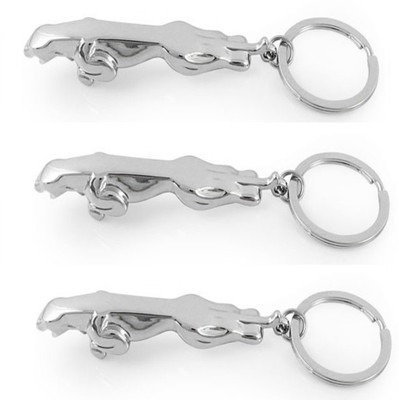 NCC NCC356 Set of 3 Jaguar Key Chain full metal (small) Key Chain