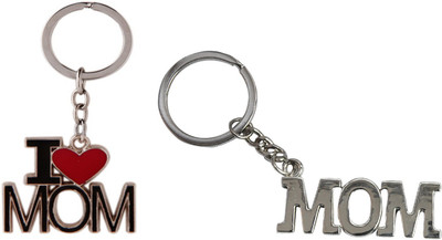 

Oyedeal Set of I Love Mom & Mom Key Chain(Multicolor)