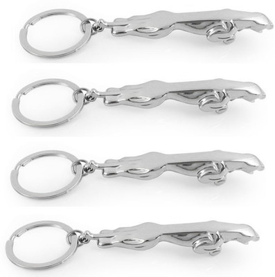 

NCC NCC357 Set of 4 Jaguar Key Chain full metal (small) Key Chain