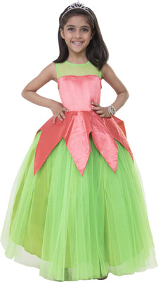 

Samsara Couture Girls Maxi/Full Length Party Dress(Multicolor, Sleeveless