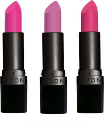

Avon Anew True Color Perfectly Matte Lipstick (set of 3)(Splendidly Fuschia - Electric Pink - Ideal Lilac, 12 g)
