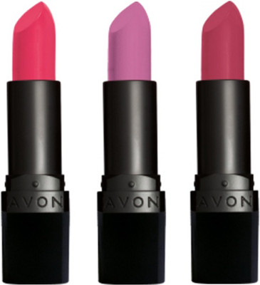 

Avon Anew True Color Perfectly Matte Lipstick (set of 3)(Vibrant Melon - Ideal Lilac - Mauve Matters, 12 g)