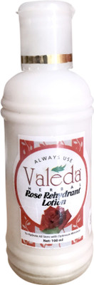 

Valeda Herbal Rose Rehydrant Lotion - Powerful Skin Rehydrater - Clinical Formulation with 'Wheat Germ Oil' and 'Chironji'(100 ml)