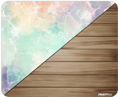 

PrintVoo Marble Wood Design Mousepad(Multicolor)