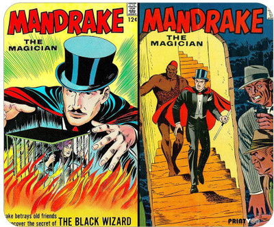 

PrintVoo Mandrake Magician Comic Design Mousepad(Multicolor)