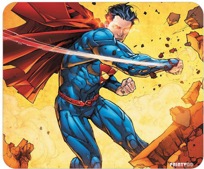 

PrintVoo Superhero Punch Design Mousepad(Multicolor)