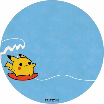 

PrintVoo Pikachu Surfing Design Mousepad(Blue)