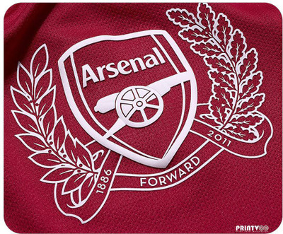 

PrintVoo Arsenal Jersey Design Mousepad(Red)
