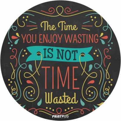 

PrintVoo Time Quotes Design Mousepad(Multicolor)