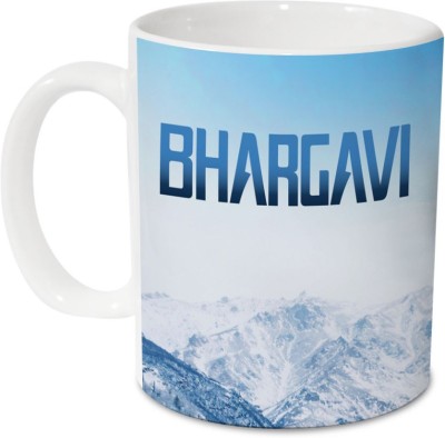HOT MUGGS Me Skies - Bhargavi Ceramic 350 ml, 1 Unit Ceramic Coffee Mug(350 ml)