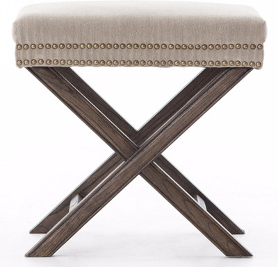 

Black Square Engineered Wood Pouf(Finish Color - mellamine matt)