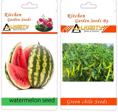 

Alkarty Green chilli seeds, watermelon seeds Seed(20 per packet)