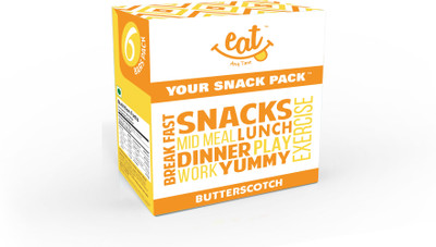 

Eat Anytime EAT Butterscotch Bars - Pack of 6, 240g Energy Bars(240 g, Butterscotch)