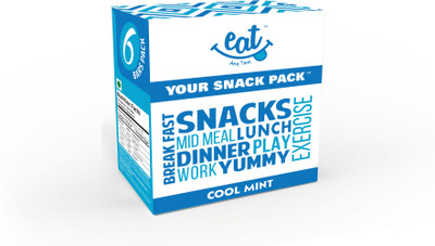 

Eat Anytime EAT Cool Mint Bars - Pack of 12, 480g Energy Bars(480 g, Mint)