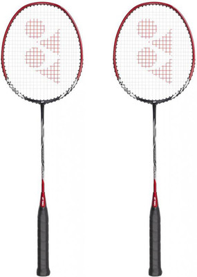 

Yonex Nanoray 6000 I Red, Black Strung Badminton Racquet(G4 - 3.25 Inches, 180 g), Black;red
