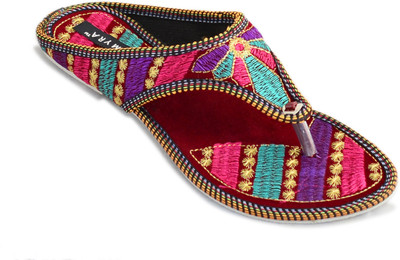 

Myra Women Maroon Flats