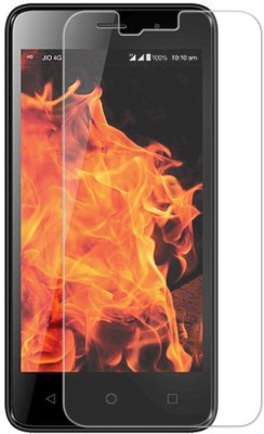 GOLDDUST Tempered Glass Guard for LYF FLAME 7(Pack of 1)