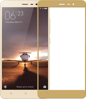 

Roxel Tempered Glass Guard for Mi Redmi Note 3, Gold