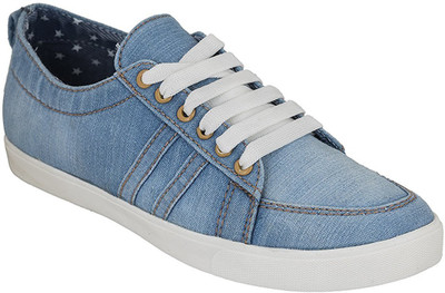 

Blinder Denim Sneakers For Men(Blue, Sky blue