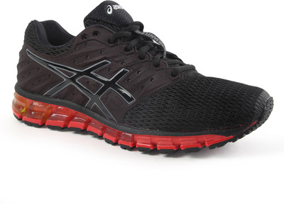 

Asics Gel-Quantum 180 2 Running Shoes For Men(Black, Black::onyx::vermilion