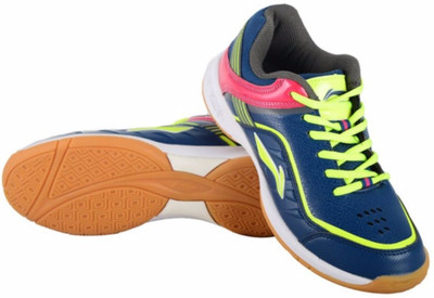 

Li-Ning Play AYTL085-2_Navy/Lime Badminton Shoes For Men(Multicolor, 02;navy/lime