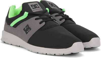 

DC HEATHROW M SHOE Sneakers For Men(Black, Grey, Black/grey/green
