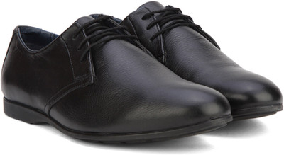 

Woods Genuine Leather by Woodland Lace Up Shoes For Men(Black