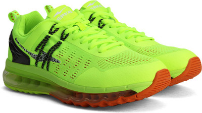 

Erke Running Shoes For Men(Green, Bright apple green