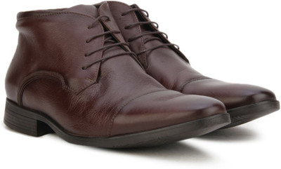 

Pavers England Genuine Leather Slip On For Men(Brown, Coffee