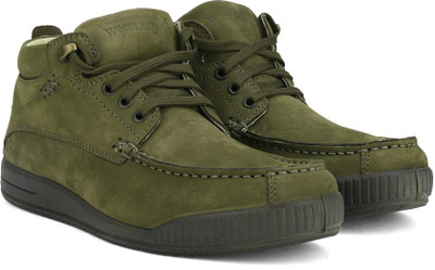 

Woodland Boots For Men(Green, Olive green
