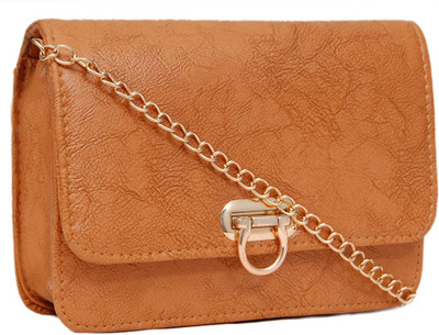 

Borse Women Evening/Party Beige PU Sling Bag