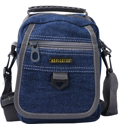 

Navigator Boys & Girls Casual Blue Denim Sling Bag