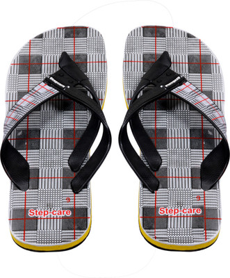 

Indistar Flip Flops, White check