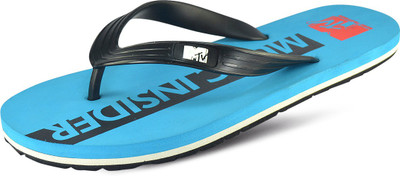 

MTV Flip Flops, Aqua and black