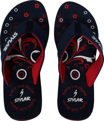 

Stylar Flip Flops, Navy