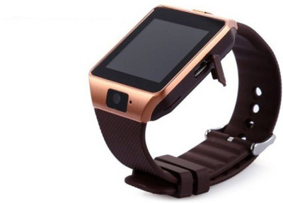 

advati DZ 09 Golden Silver Smartwatch(Black Strap M)