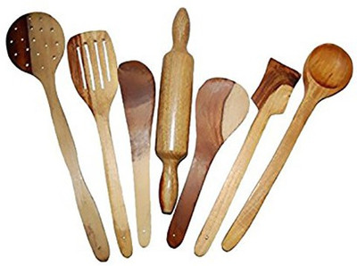 

Craftspoint Wooden Wooden Spoon Set(Pack of 7)
