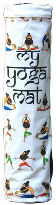 

Eco Corner Indian Yogi Mat Bag Indian Yogi Mat Bag(White, Backpack), Black;white