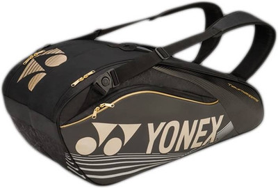 

Yonex SUNR 9626 TG BT6 SR Kit Bag Black Backpack(Black, Kit Bag