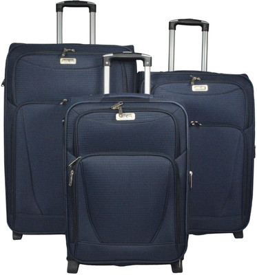 

Take Off Stylish Expandable Check-in Luggage -  inch(Blue