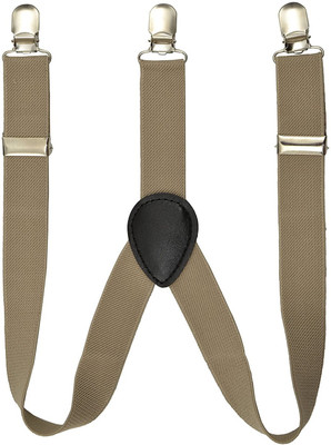 

Portia Y- Back Suspenders for Boys, Girls(Beige)