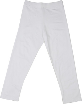 

612 League Solid Girl's Tights, White