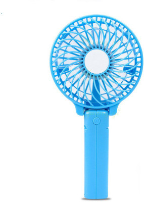 

BB4 Wireless Rechargeable Foldable PORTABLE Handy DESKTOP Mini Fan USB Adapter(Blue)